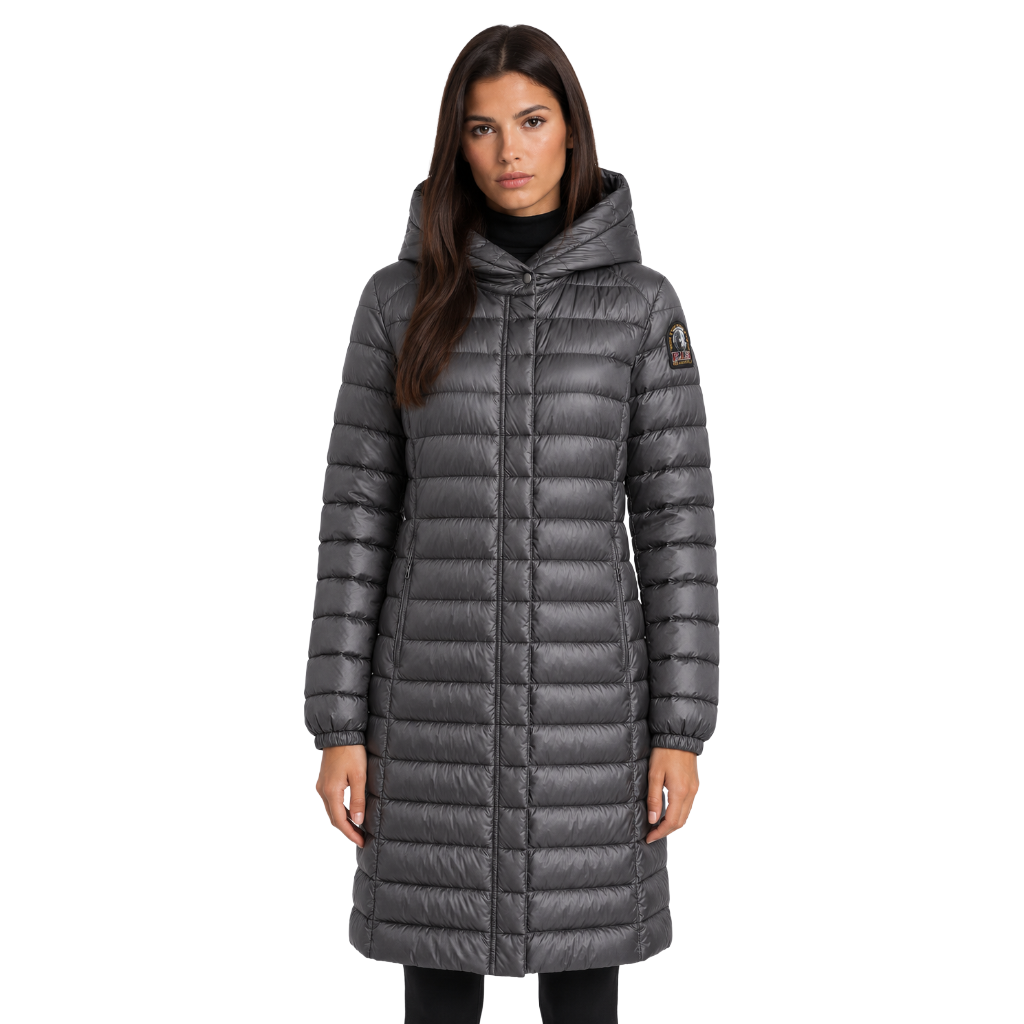 Parajumpers Down Jacket Long Magalie グレー|ダウンジャケット