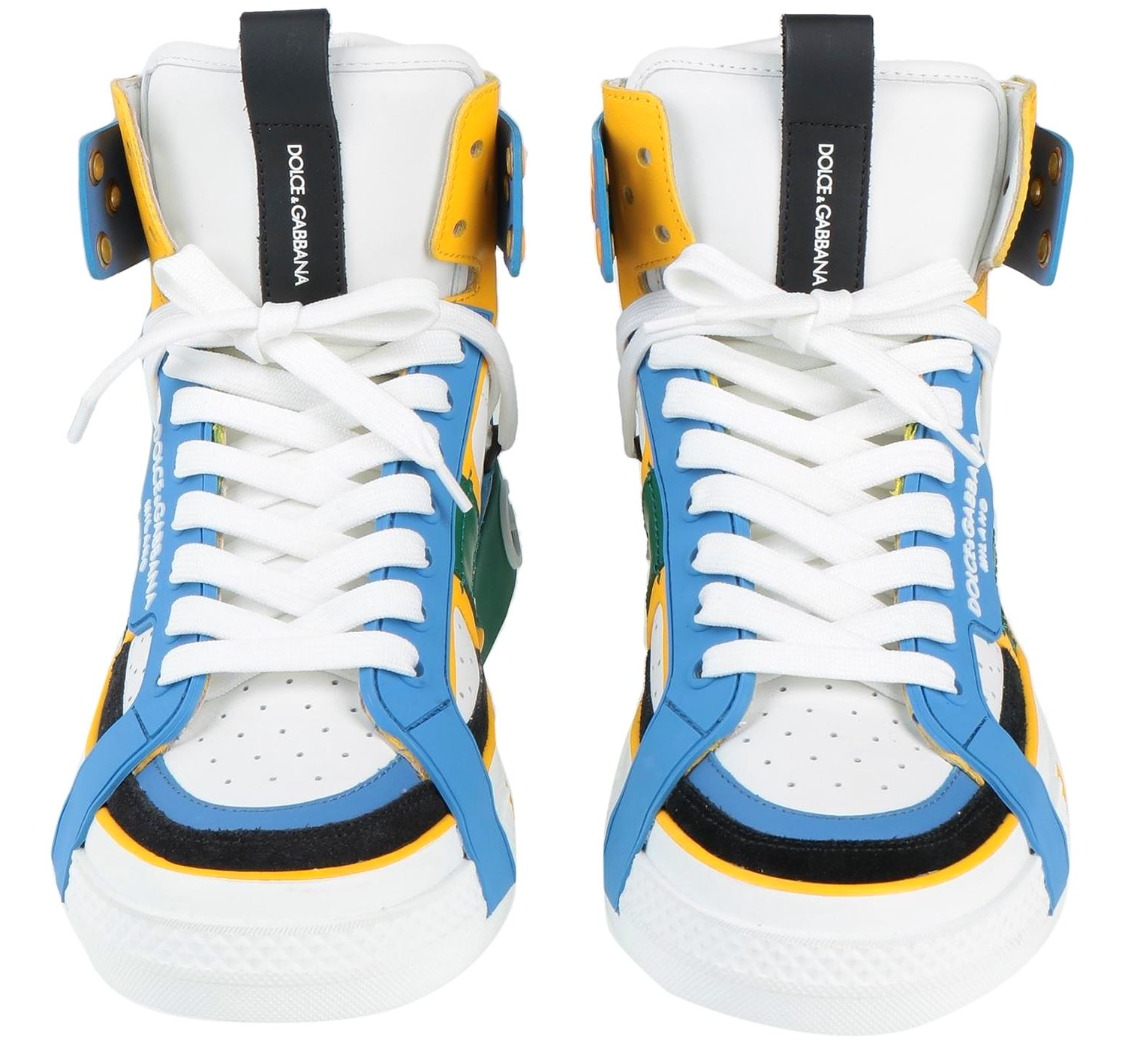 Dolce & Gabbana Leather Nappata マルチカラー|スニーカー