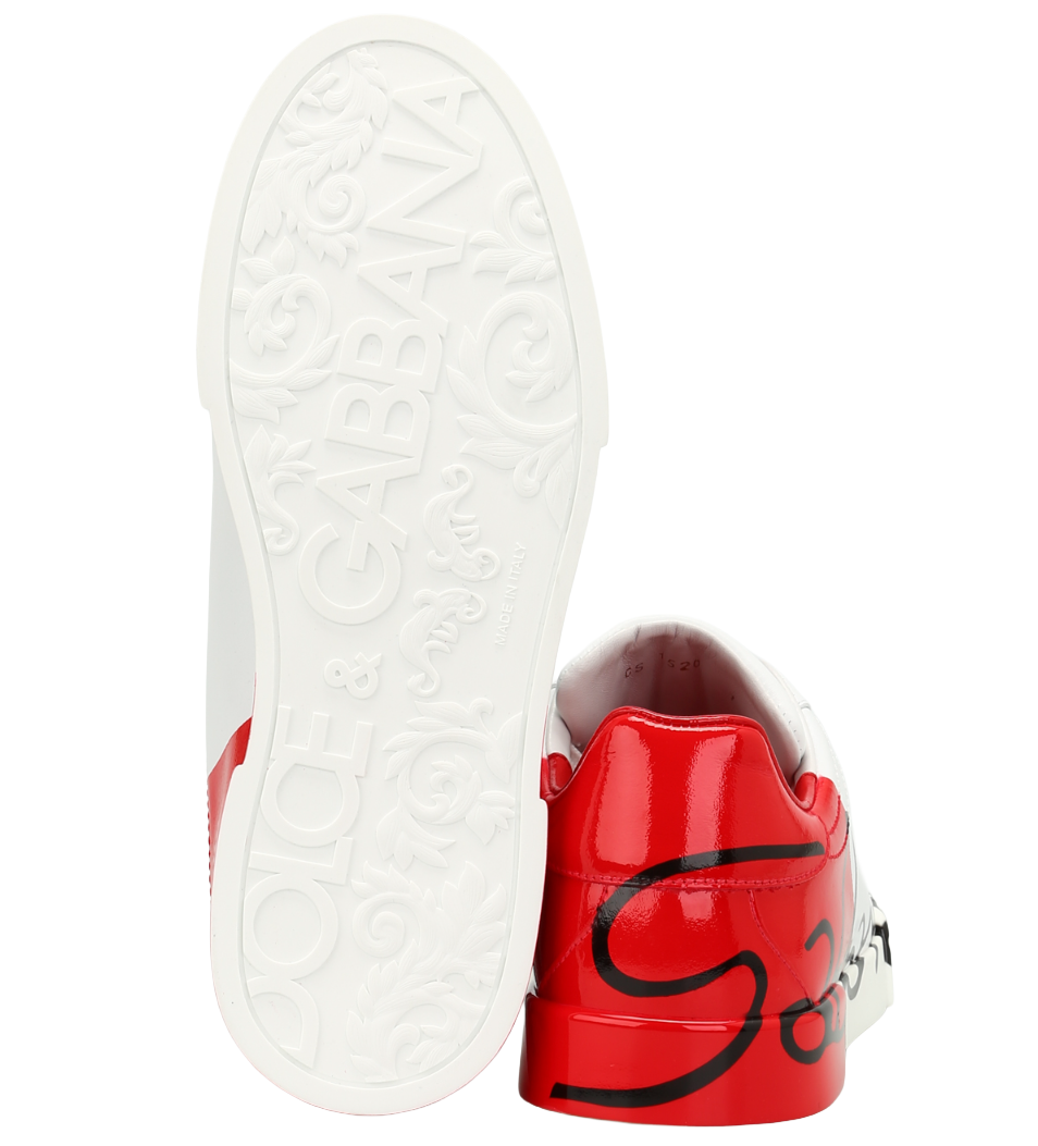 Dolce & Gabbana Patent Leather レッド|スニーカー