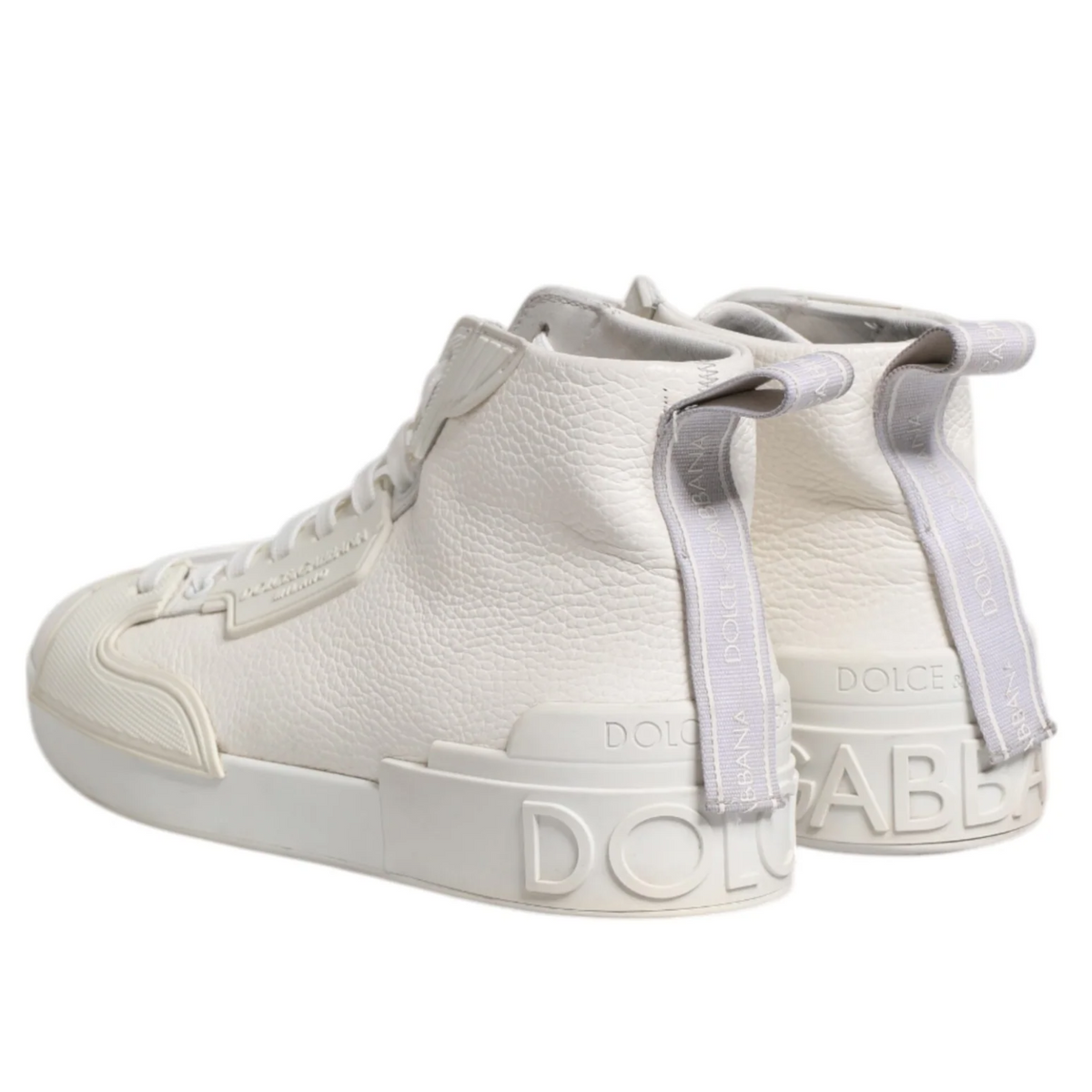 Dolce & Gabbana Sneaker Alta Leather ホワイト|スニーカー