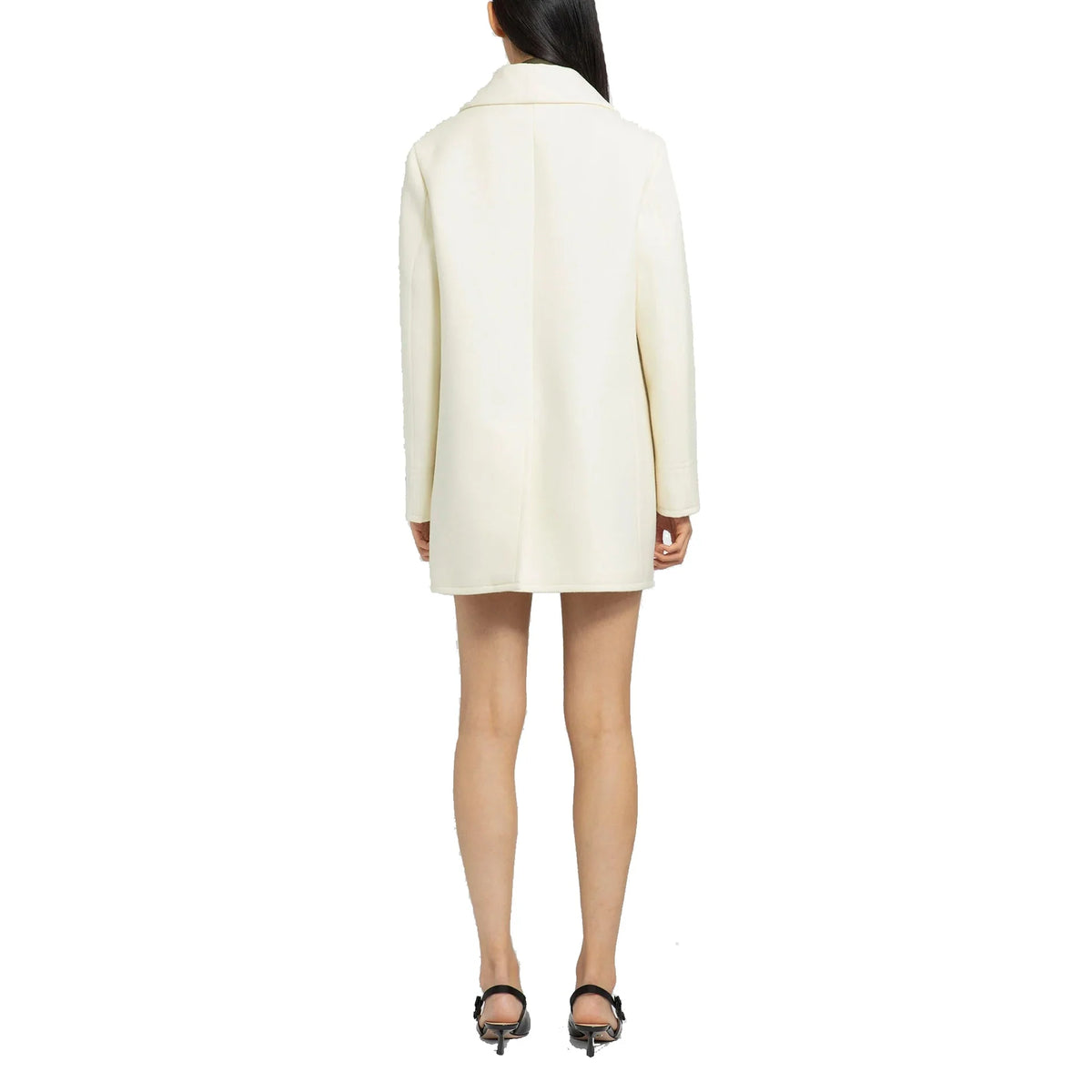 Prada Double-Breasted Wool Coat|ジャケット
