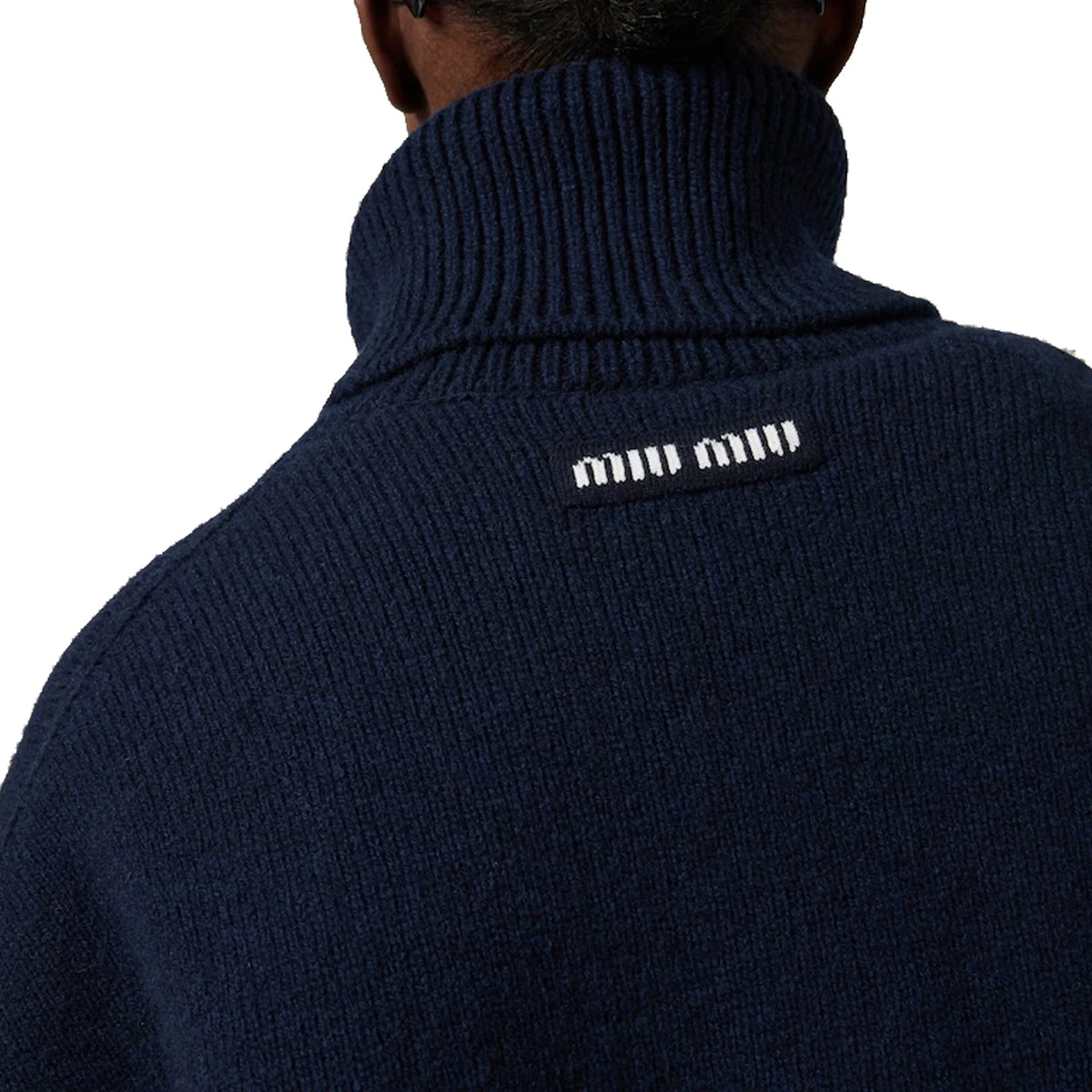 Miu Miu Wool-Cashmere Rollneck Sweater|ニット