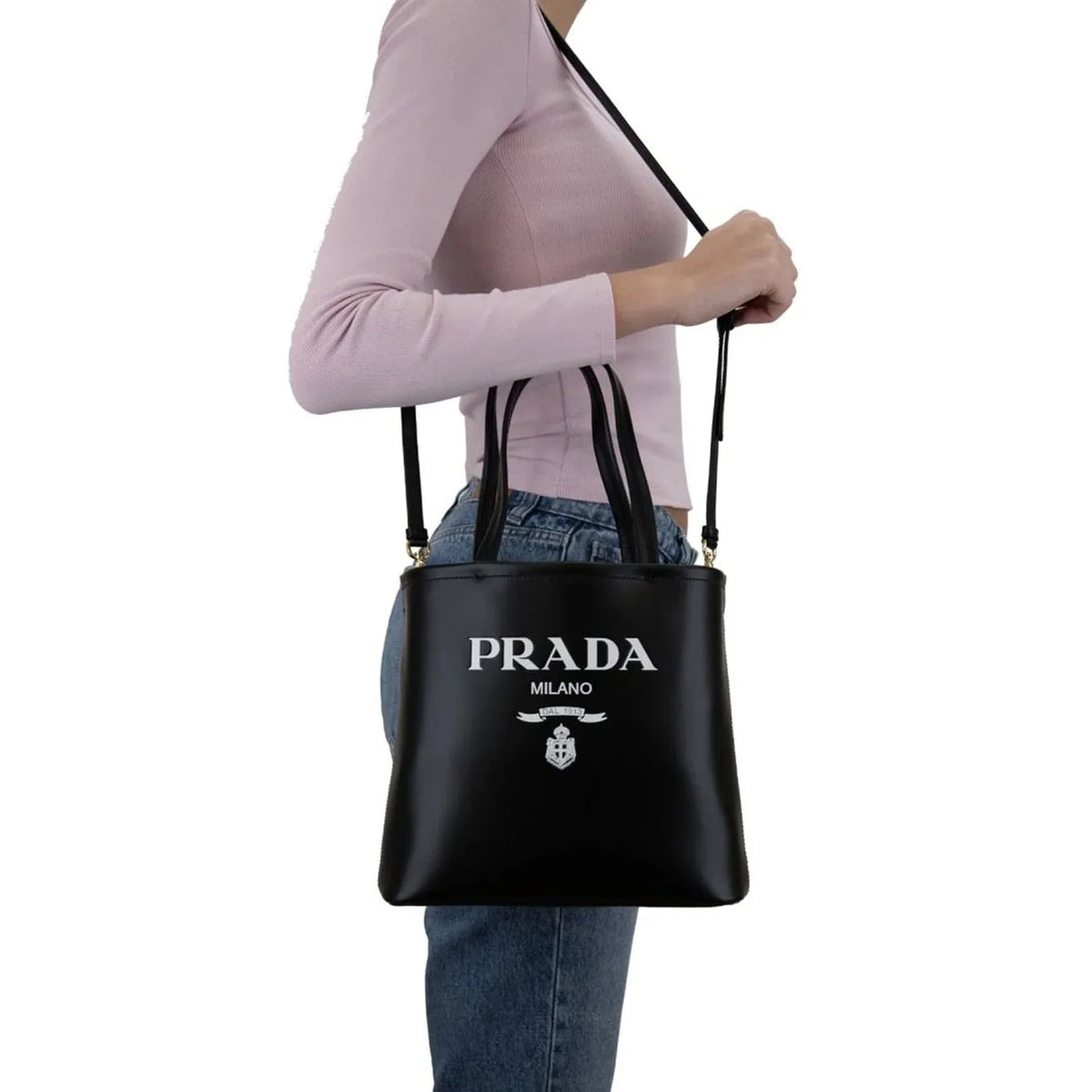 Prada Logo Leather|バッグ