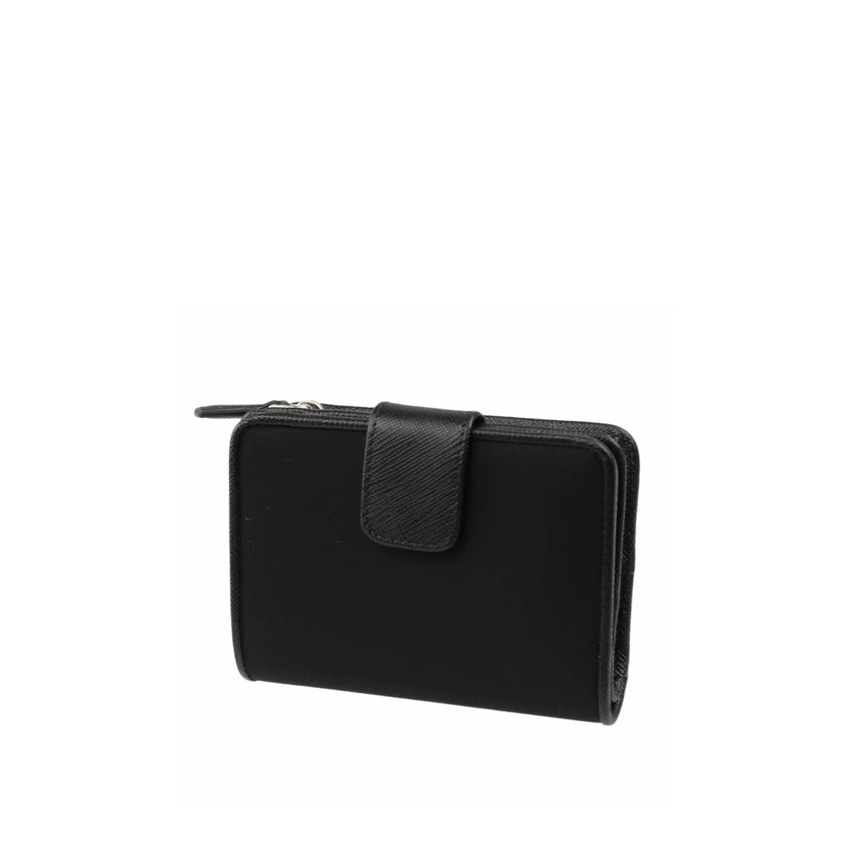 Prada Nylon and Leather French Wallet|財布