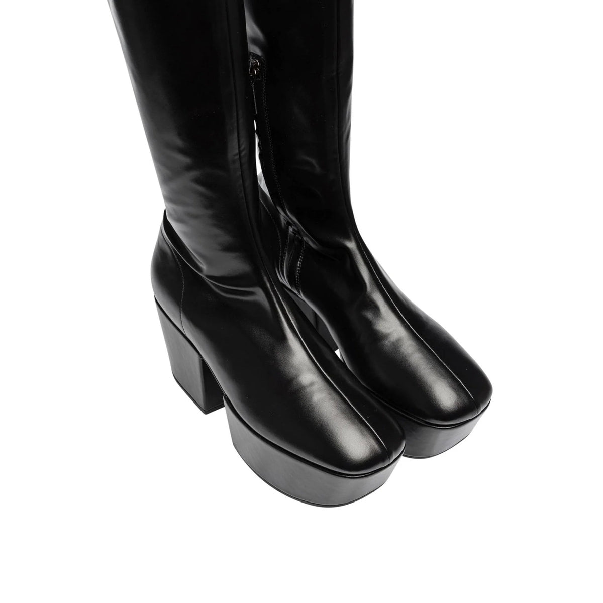 Prada Leather Platform|ブーツ
