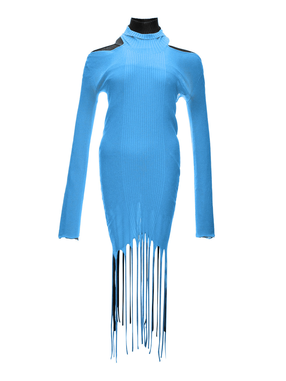 Bottega Veneta Ribbed Fringe Dress｜ワンピース