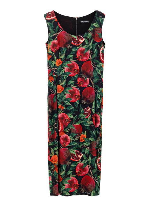Dolce & Gabbana Pomegranate Print Dress｜ワンピース