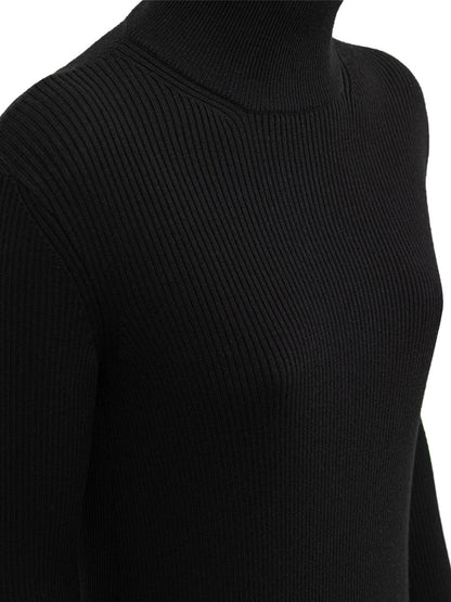 Bottega Veneta Long Dress ブラック｜ワンピース