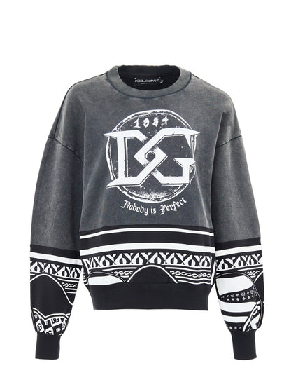 Dolce & Gabbana Crew Neck Sweatshirt ブラック｜ニット