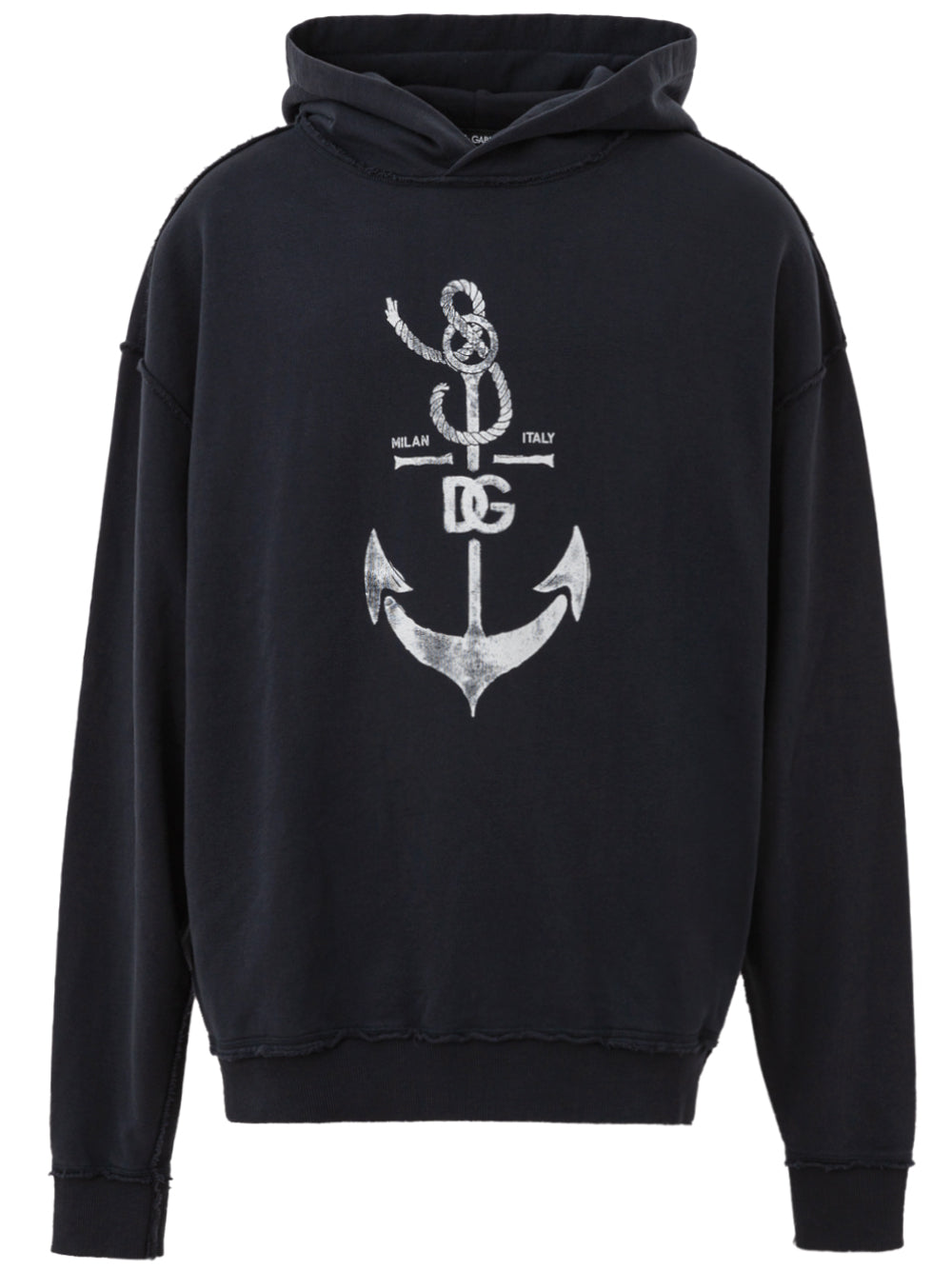 Dolce & Gabbana Hoodie with Marina Print.｜ニット