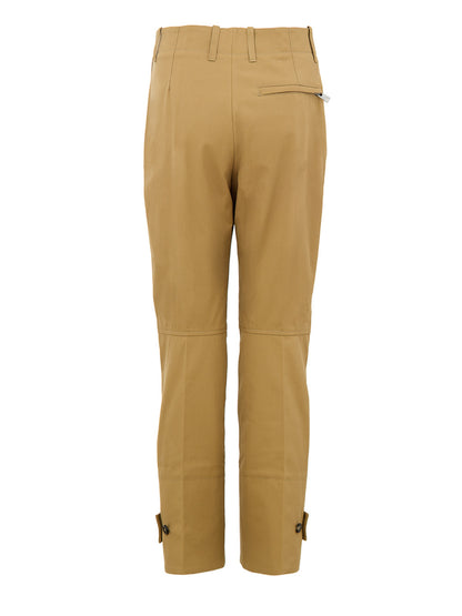 Bottega Veneta ベージュ Twill Trousers Bottega Veneta｜パンツ