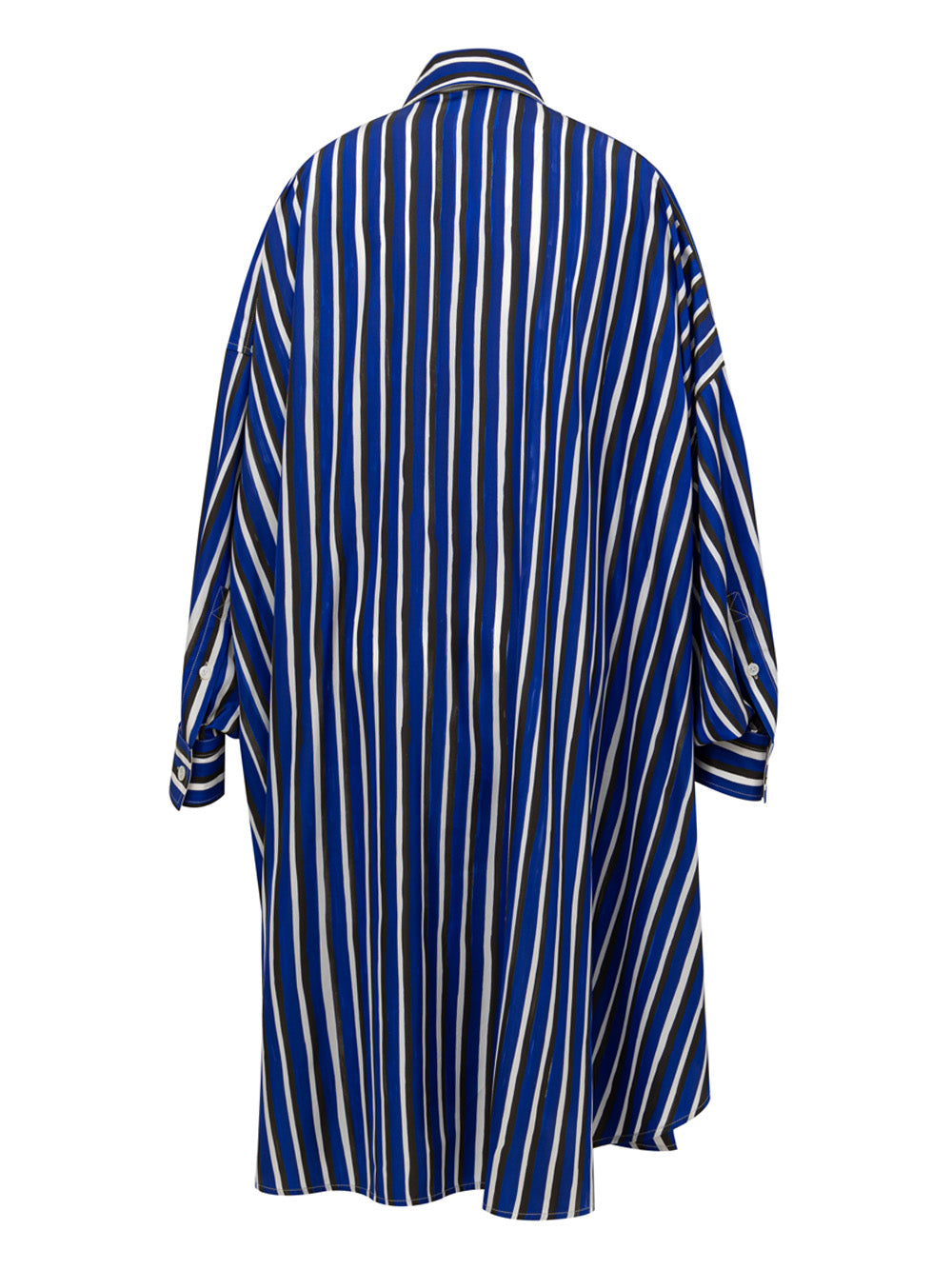 Bottega Veneta Shirt-Style Long Dress ブルー｜ワンピース