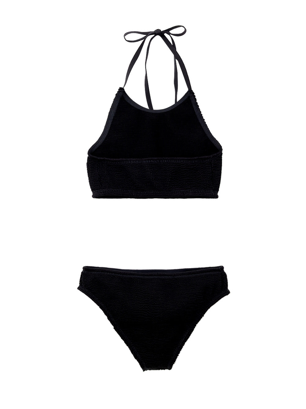 Bottega Veneta Two Piece Swimsuit in ブラック Mille Pieghe Bottega Veneta｜水着