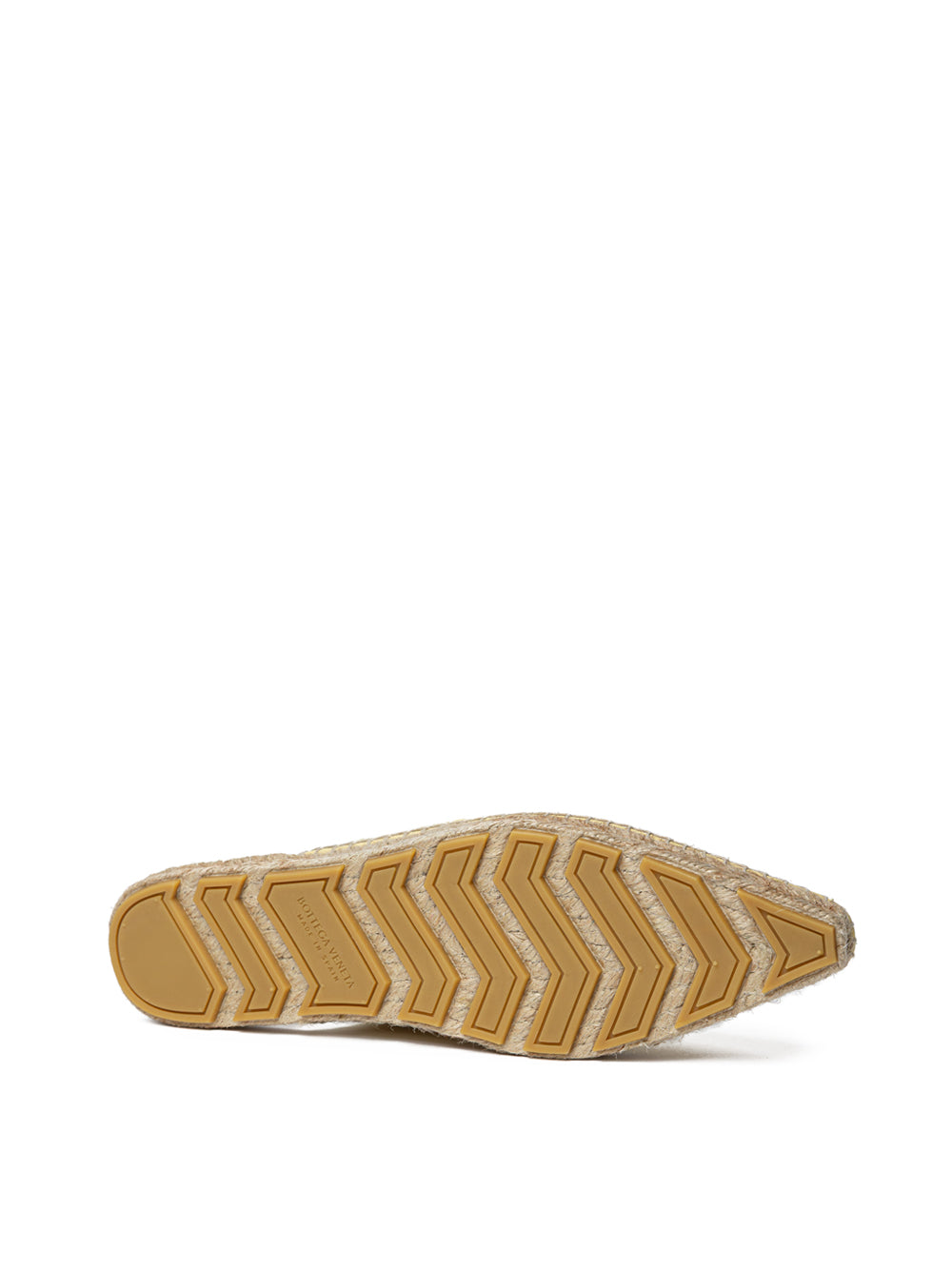 Bottega Veneta Lagoon Espadrilles in イエロー with Intreccio Bottega Veneta｜ローファー