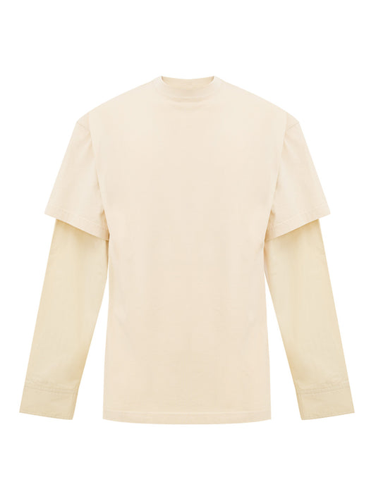 Balenciaga Layered クリーム T-Shirt Balenciaga｜ニット