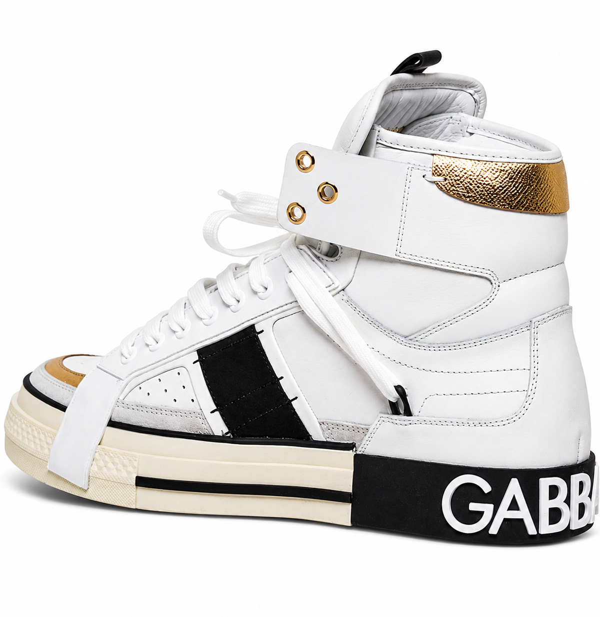 Dolce & Gabbana Sneaker Alta Dauphine ホワイト｜スニーカー