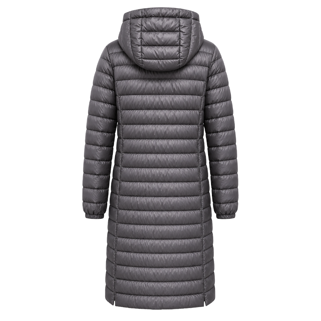 Parajumpers Down Jacket Long Magalie グレー｜ダウンジャケット