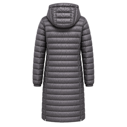 Parajumpers Down Jacket Long Magalie グレー｜ダウンジャケット