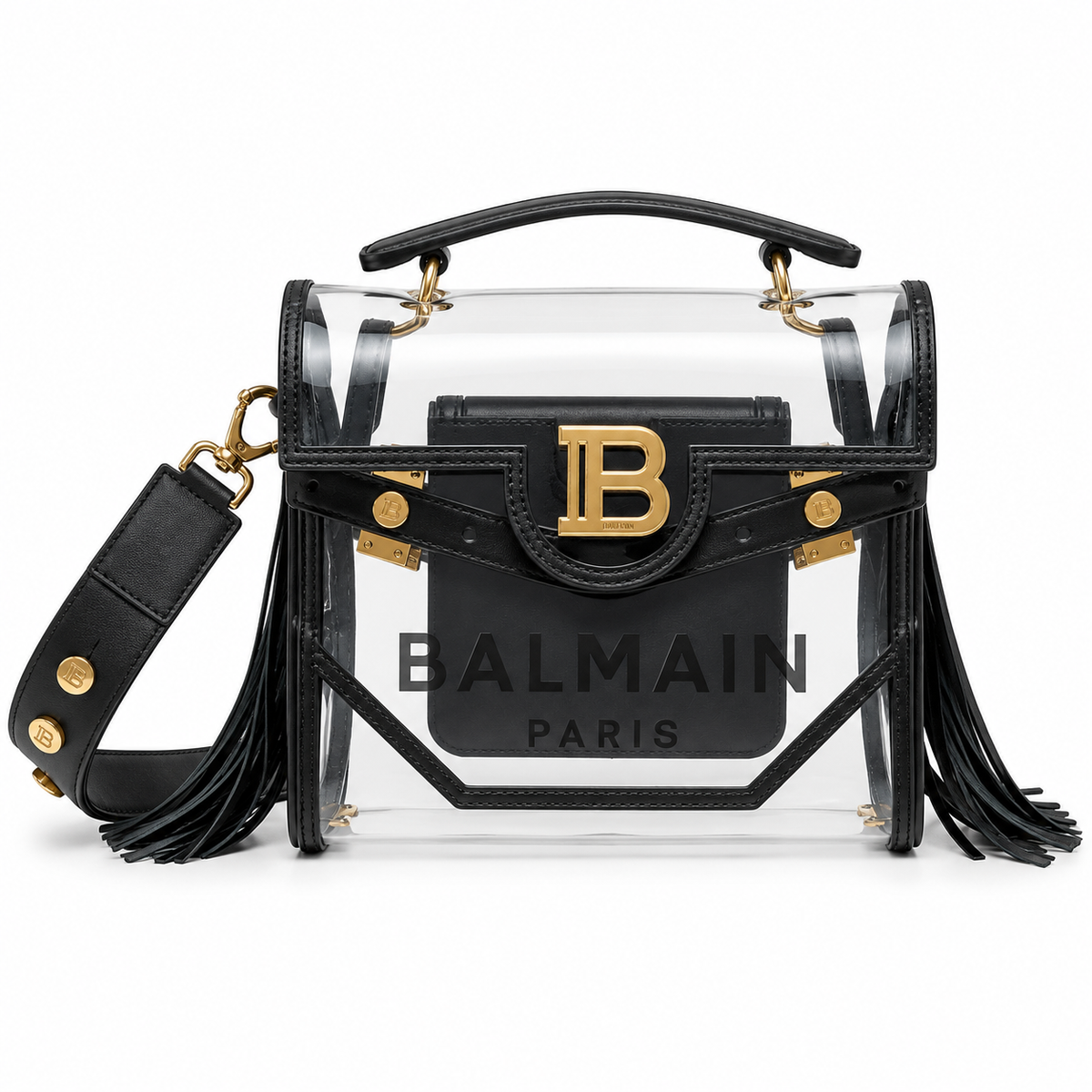 Balmain b-buzz ブラック｜ショルダーバッグ