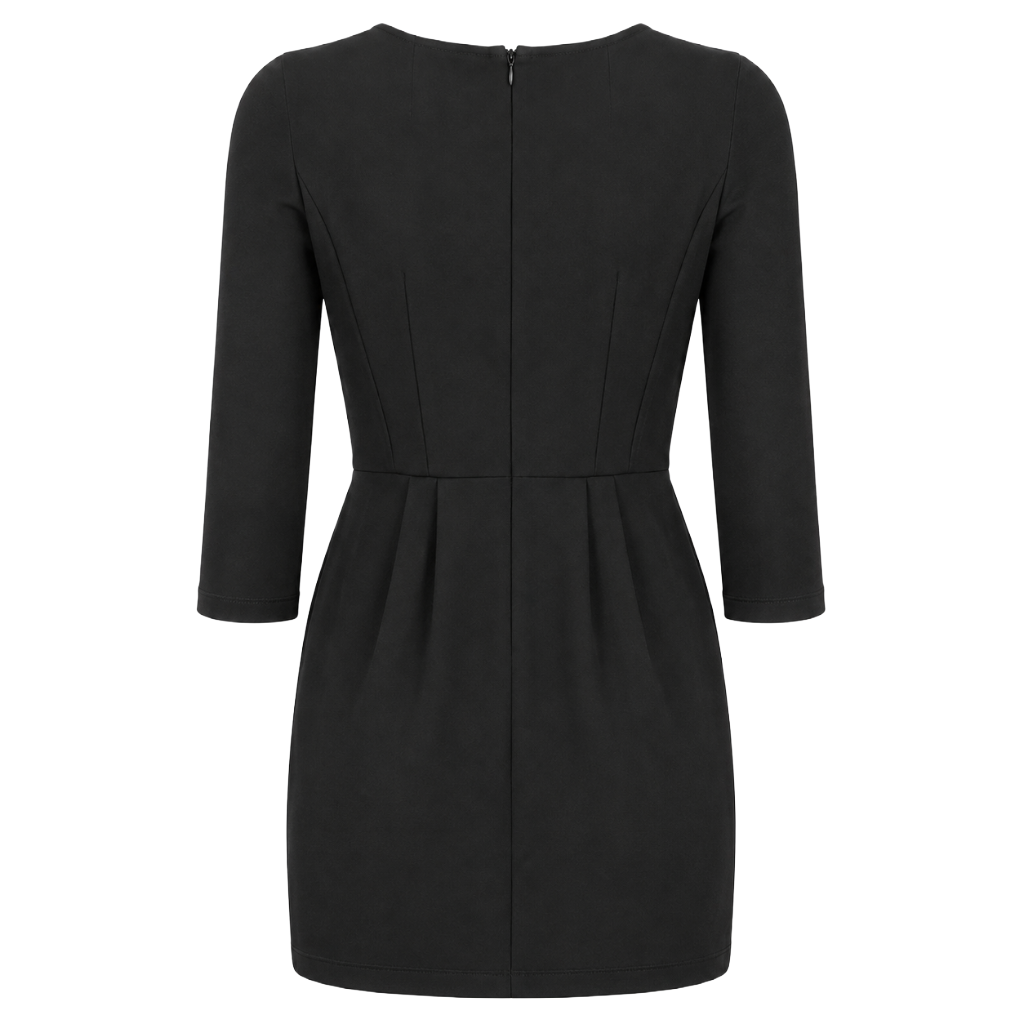 Dolce & Gabbana Dress Short V-Neck ブラック｜ワンピース