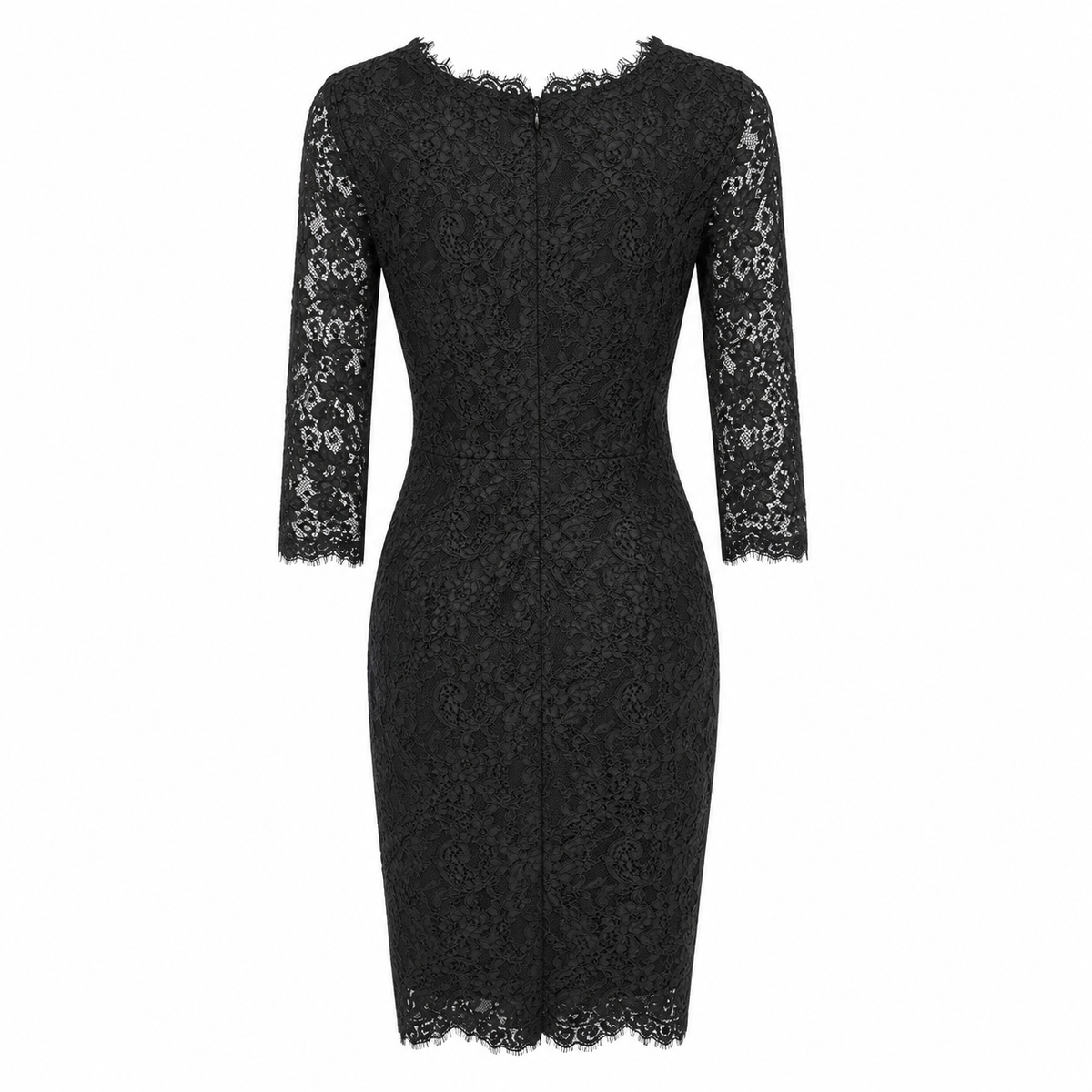 Dolce & Gabbana Dress Lace Sleeve Long ブラック｜ワンピース