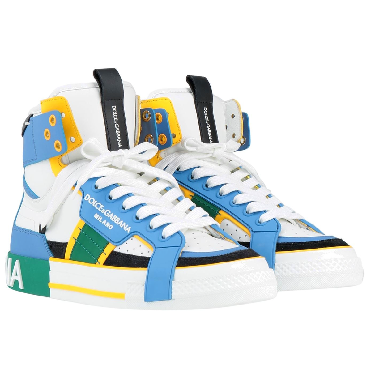 Dolce & Gabbana Leather Nappata マルチカラー｜スニーカー