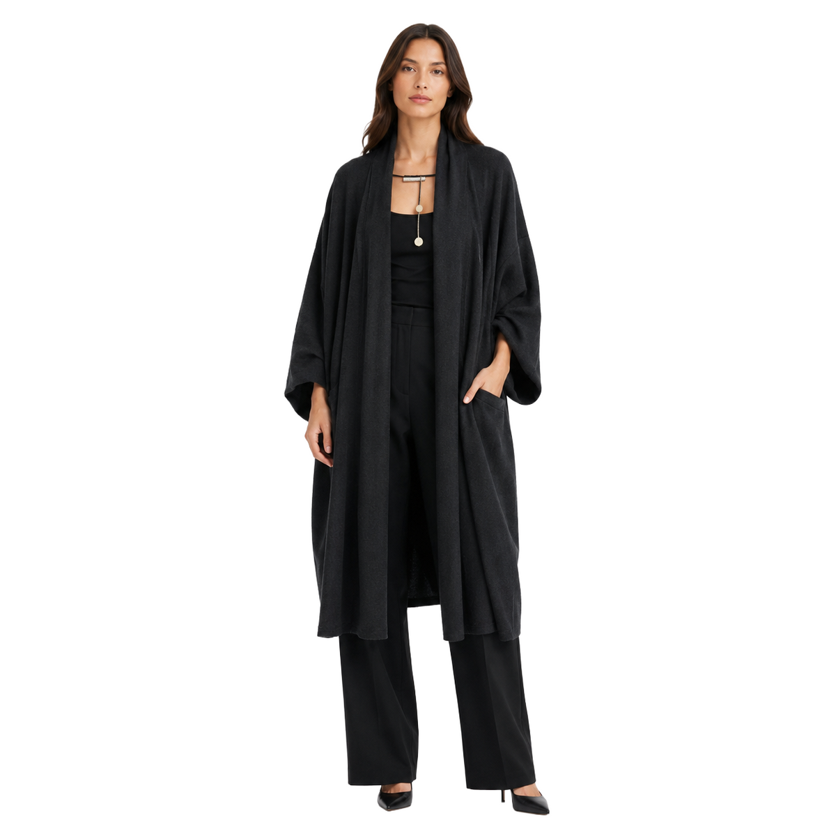 Balmain Cardigan Long ブラック｜ニット
