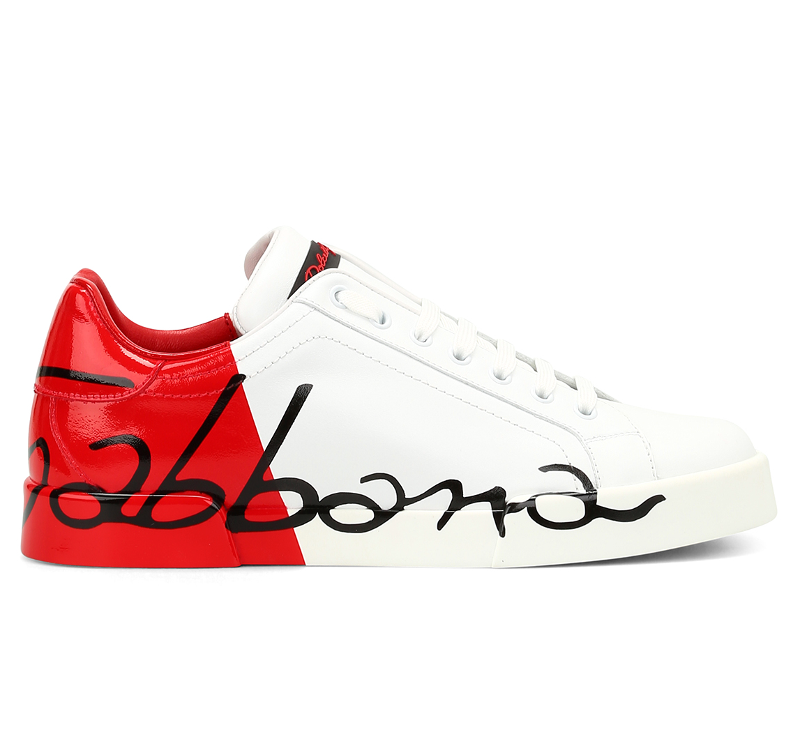 Dolce & Gabbana Patent Leather レッド｜スニーカー