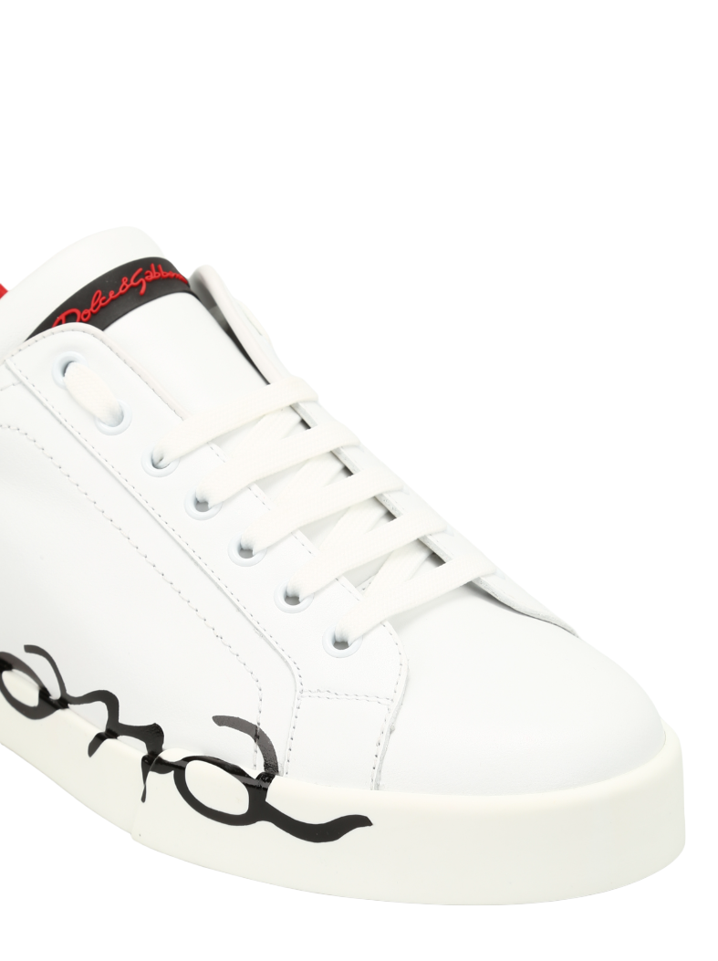 Dolce & Gabbana Patent Leather レッド｜スニーカー
