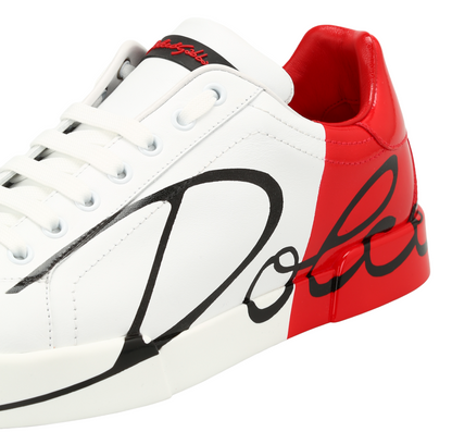 Dolce & Gabbana Patent Leather レッド｜スニーカー