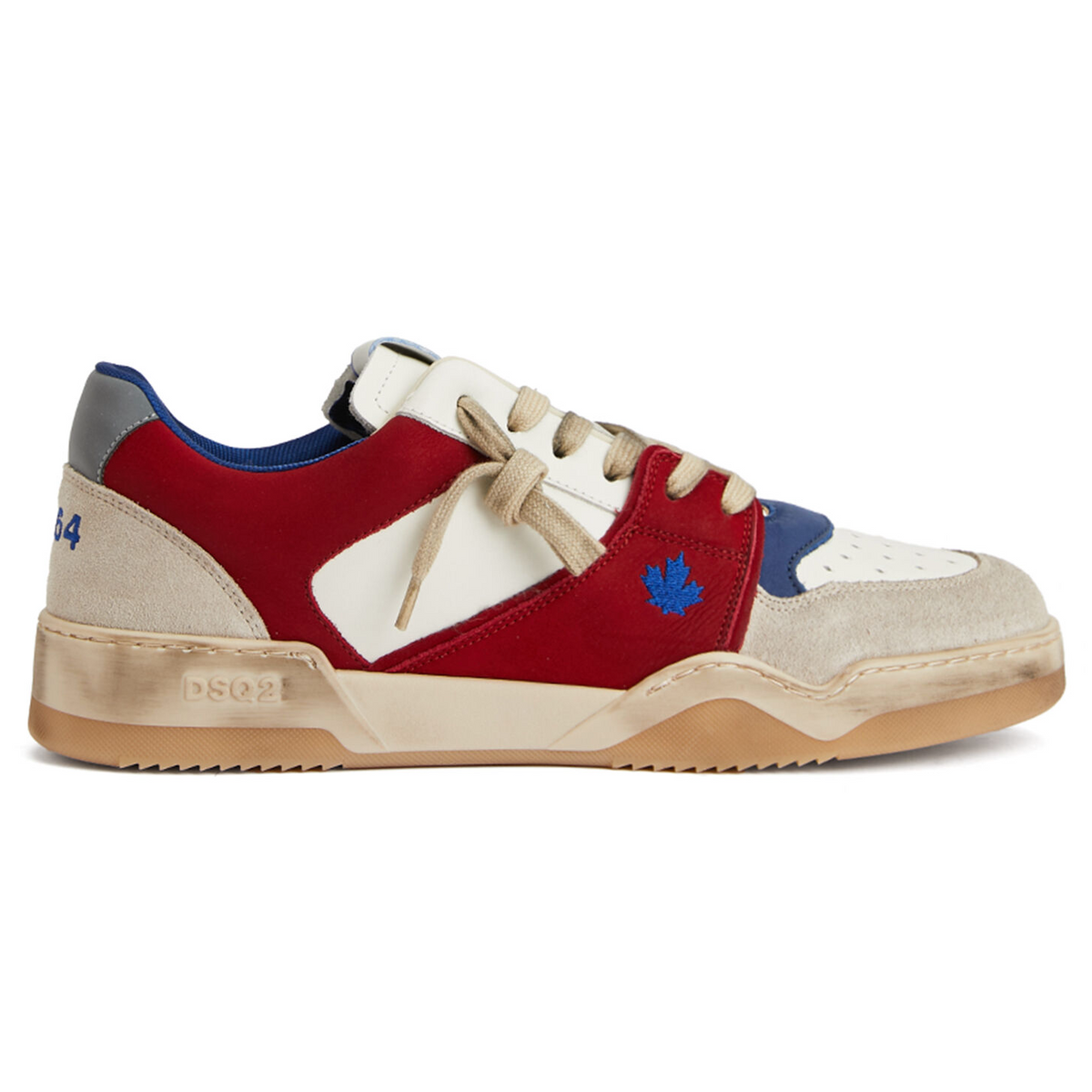Dsquared2 Spiker Sneaker レッド｜スニーカー