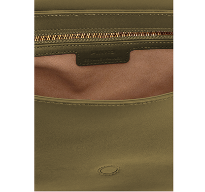 Pinko Saddle Classic グリーン｜ショルダーバッグ