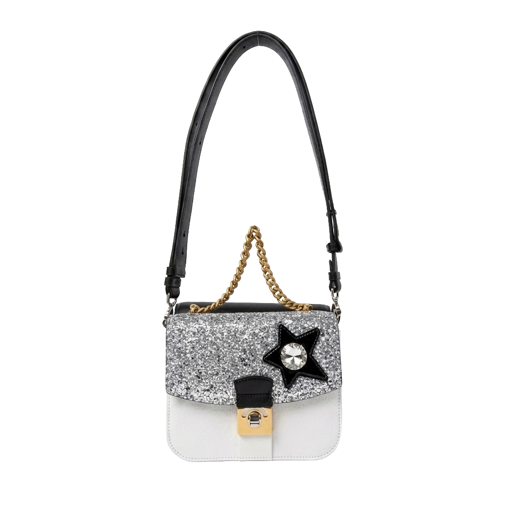 Maison Margiela Lock Square ホワイト｜ショルダーバッグ