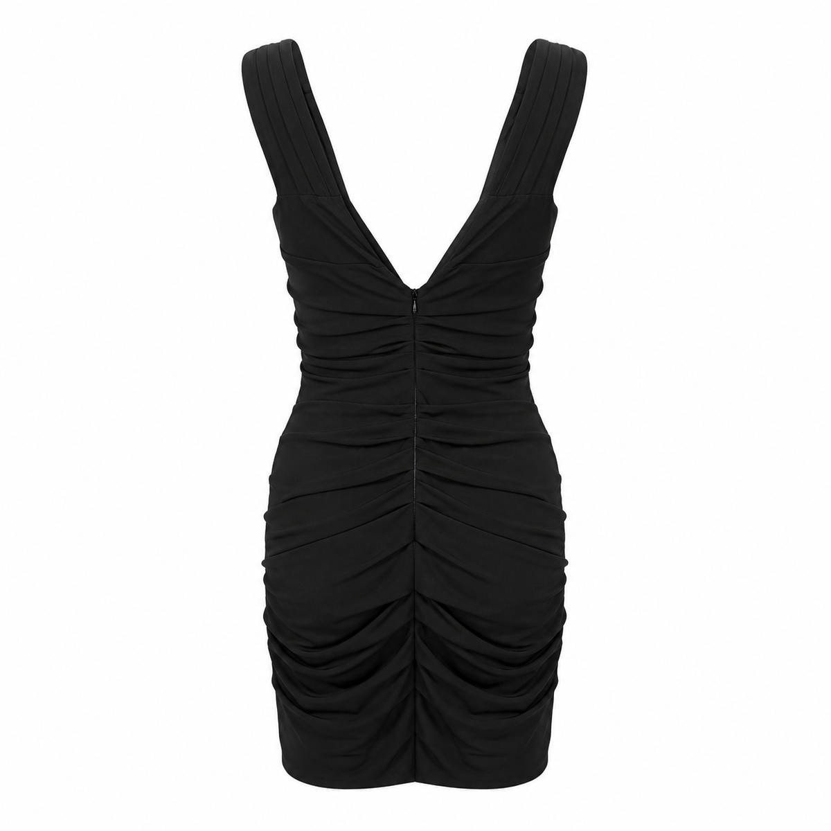 Dolce & Gabbana Dress Drappeggiato Short ブラック｜ワンピース