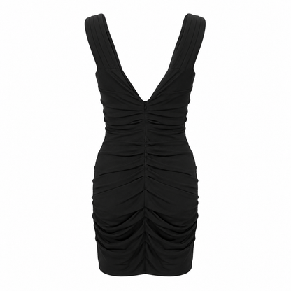Dolce & Gabbana Dress Drappeggiato Short ブラック｜ワンピース
