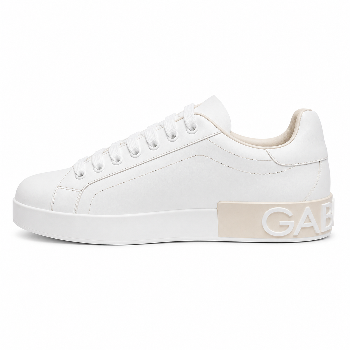 Dolce & Gabbana Sneaker Portofino ベージュ ホワイト｜スニーカー