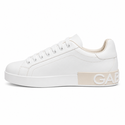 Dolce & Gabbana Sneaker Portofino ベージュ ホワイト｜スニーカー