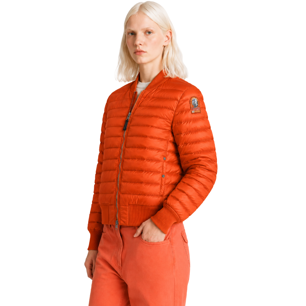 Parajumpers Down Jacket Leila オレンジ｜ダウンジャケット