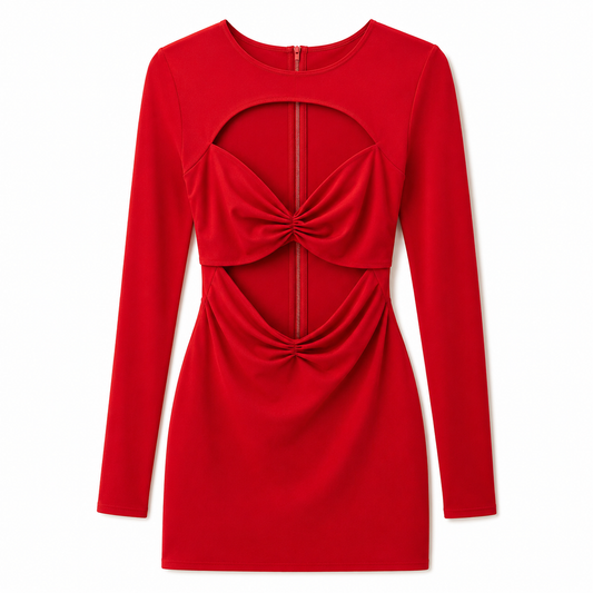 Dolce & Gabbana Dress cut-out レッド｜ワンピース
