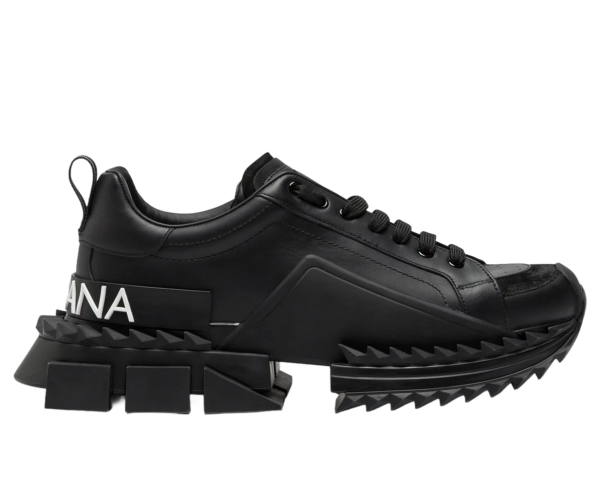 Dolce & Gabbana Super Queen ブラック｜スニーカー