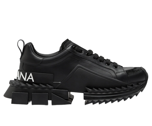 Dolce & Gabbana Super Queen ブラック｜スニーカー