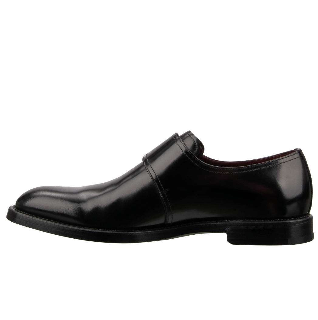 Dolce & Gabbana Derby Monkstrap Spazzolato Derby ブラック｜ローファー