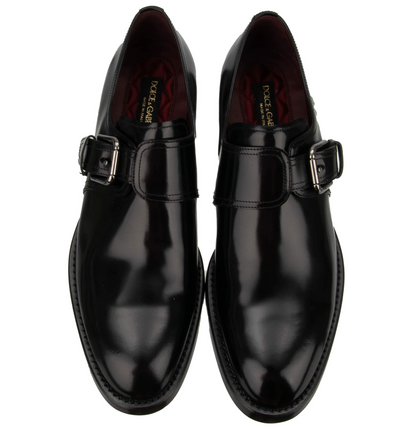 Dolce & Gabbana Derby Monkstrap Spazzolato Derby ブラック｜ローファー