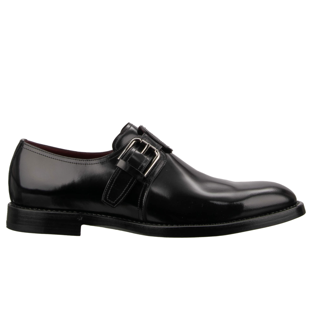Dolce & Gabbana Derby Monkstrap Spazzolato Derby ブラック｜ローファー