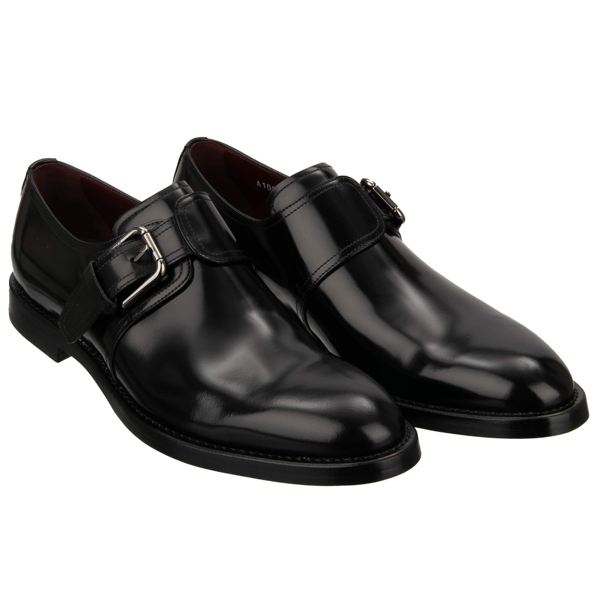 Dolce & Gabbana Derby Monkstrap Spazzolato Derby ブラック｜ローファー