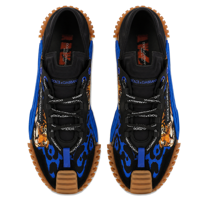 Dolce & Gabbana Print Tiger ブルー｜スニーカー