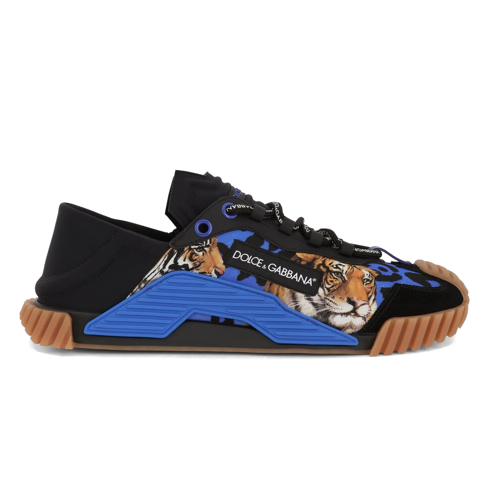 Dolce & Gabbana Print Tiger ブルー｜スニーカー