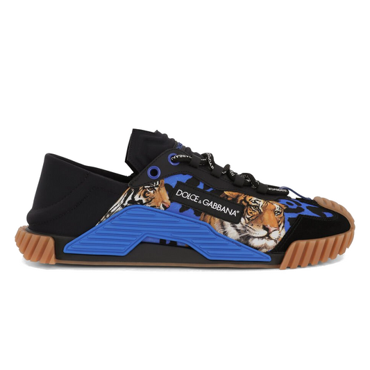 Dolce & Gabbana Print Tiger ブルー｜スニーカー