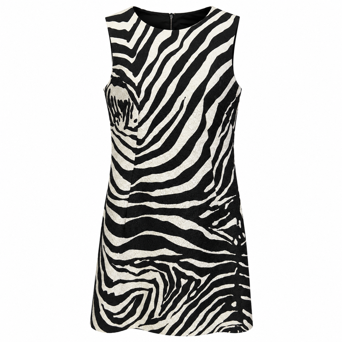 Dolce & Gabbana Dress Zebra Short ブラック｜ワンピース
