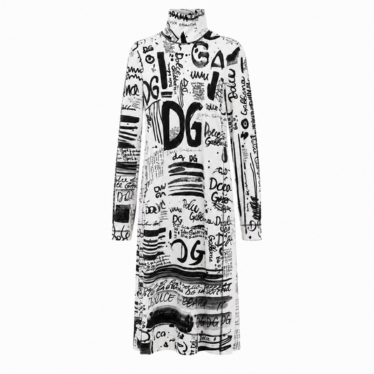 Dolce & Gabbana Dress Parlato Sleeve Long ホワイト｜ワンピース